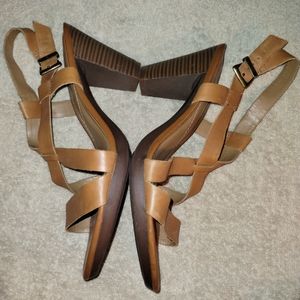 Clark's heel sandals size 10